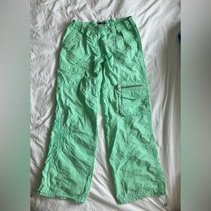 Together cargo mint green pants!